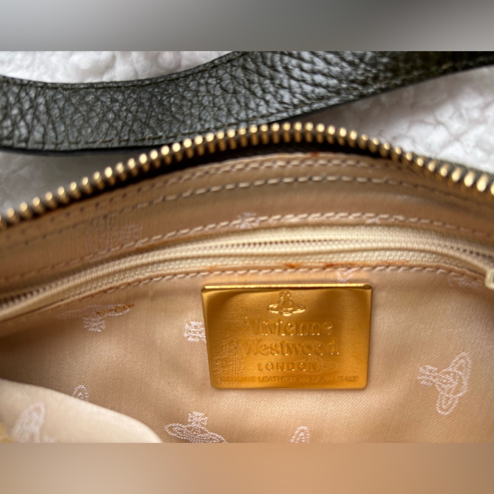 Vivienne Westwood Designer Green Canvas Fanny Waist Belt Bag - Picture 5 of 7